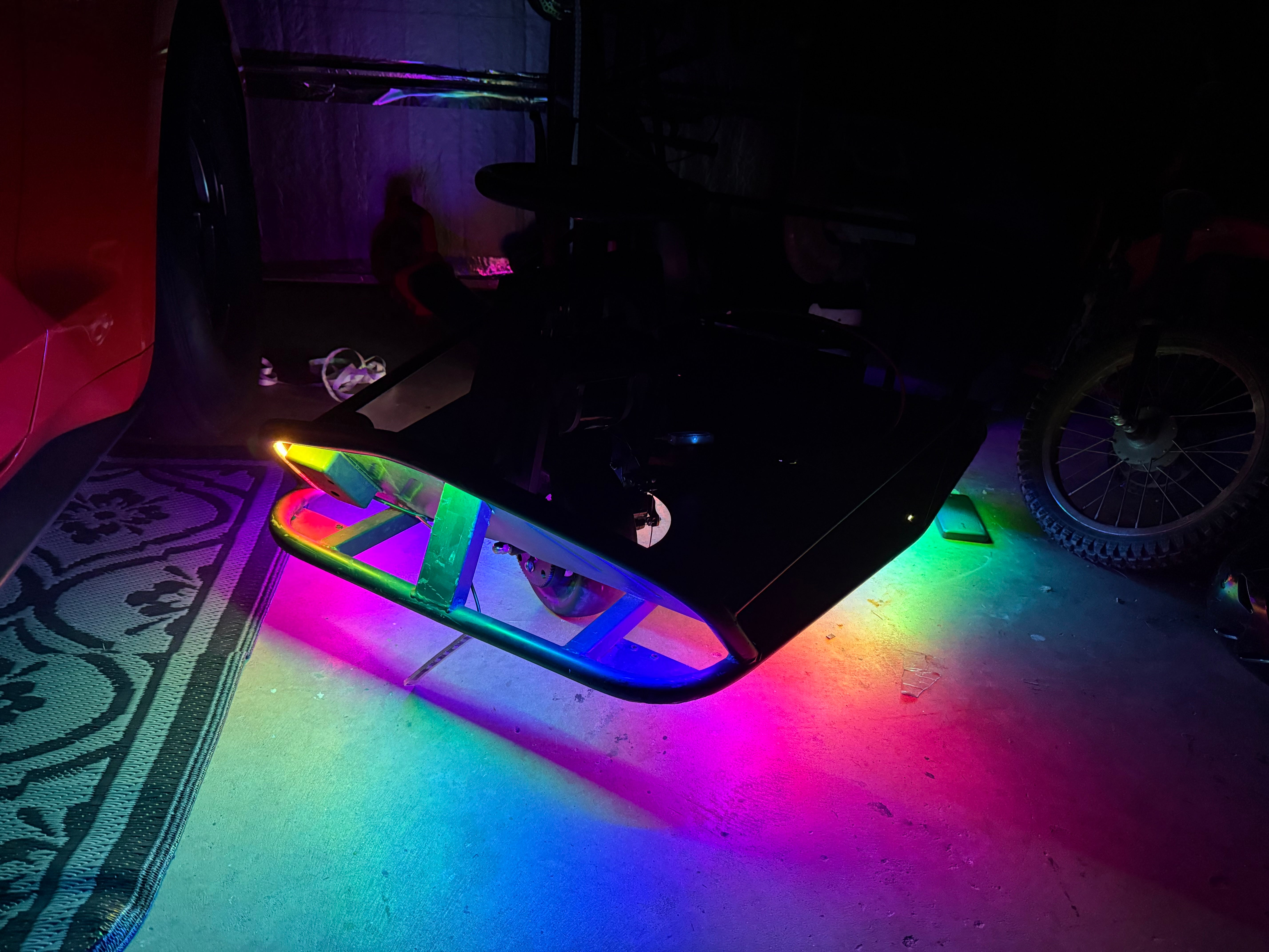 Custom LED Light Kit for Crazy Cart – Standard & XL – Head Turner