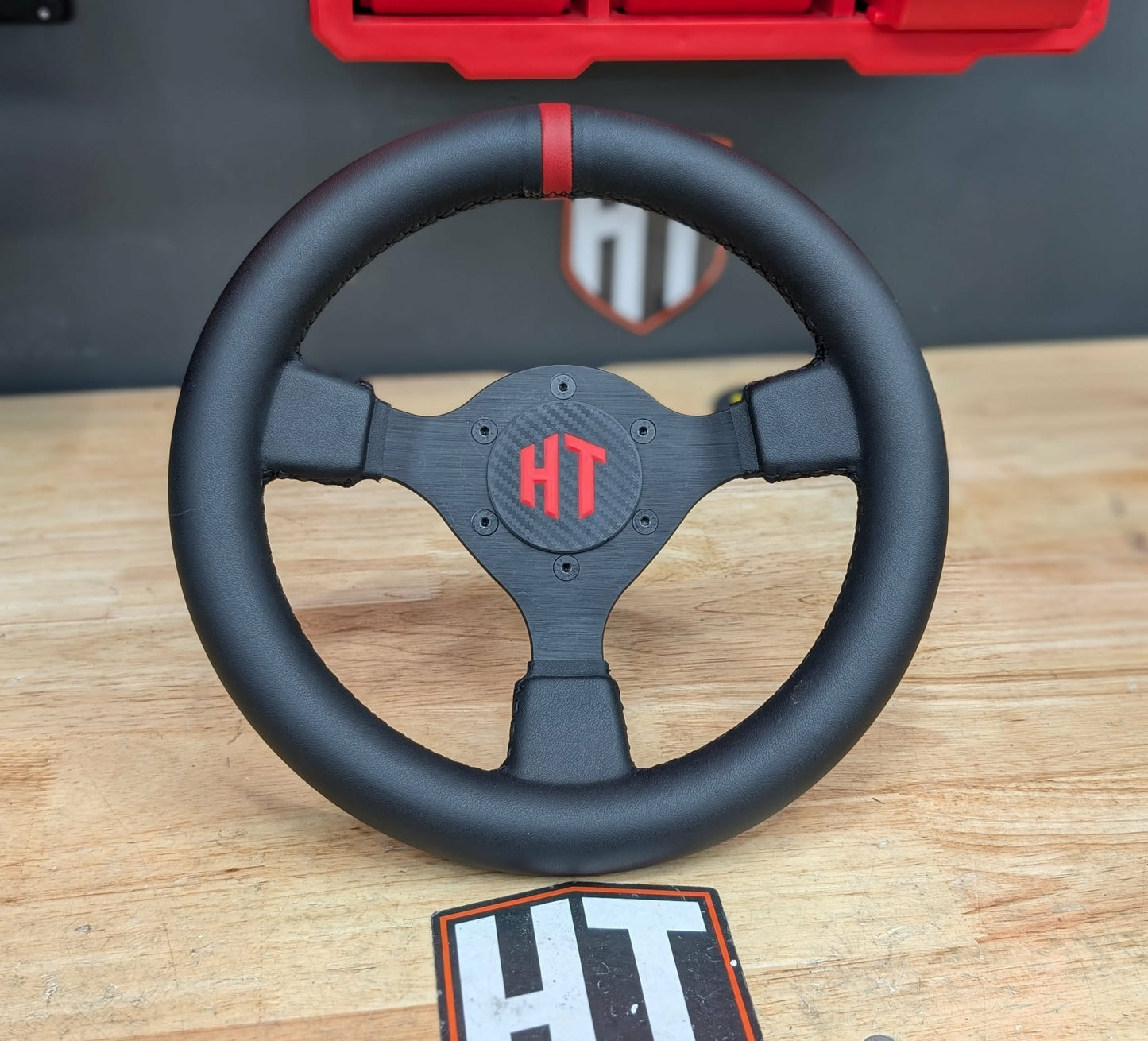 Upgraded Steering Wheel Kit for Crazy Carts (Standard & XL)