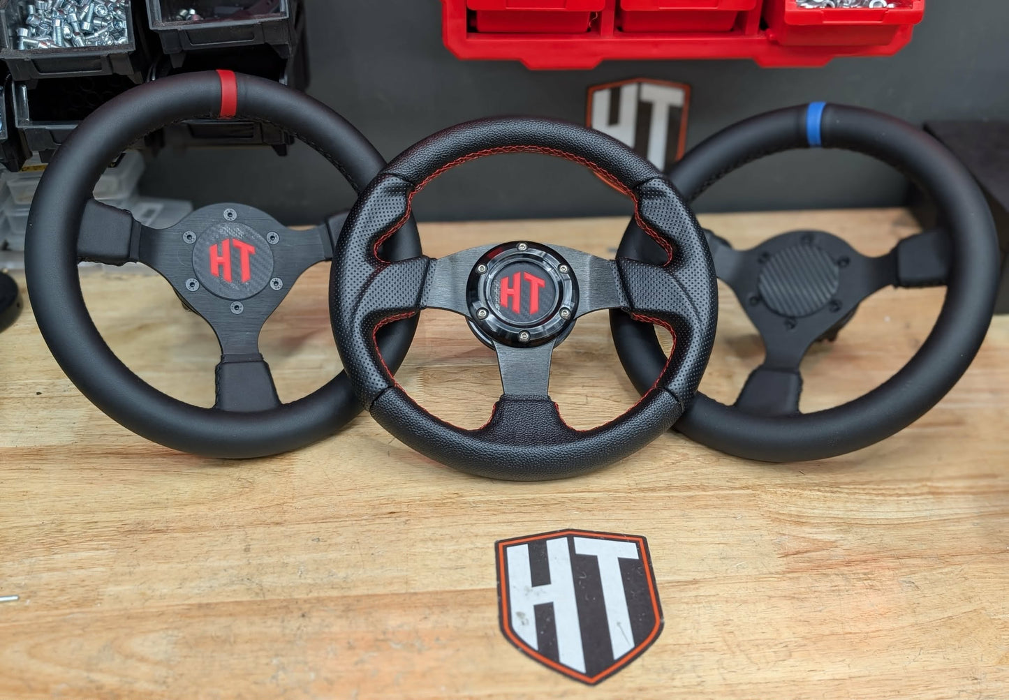 Upgraded Steering Wheel Kit for Crazy Carts (Standard & XL)