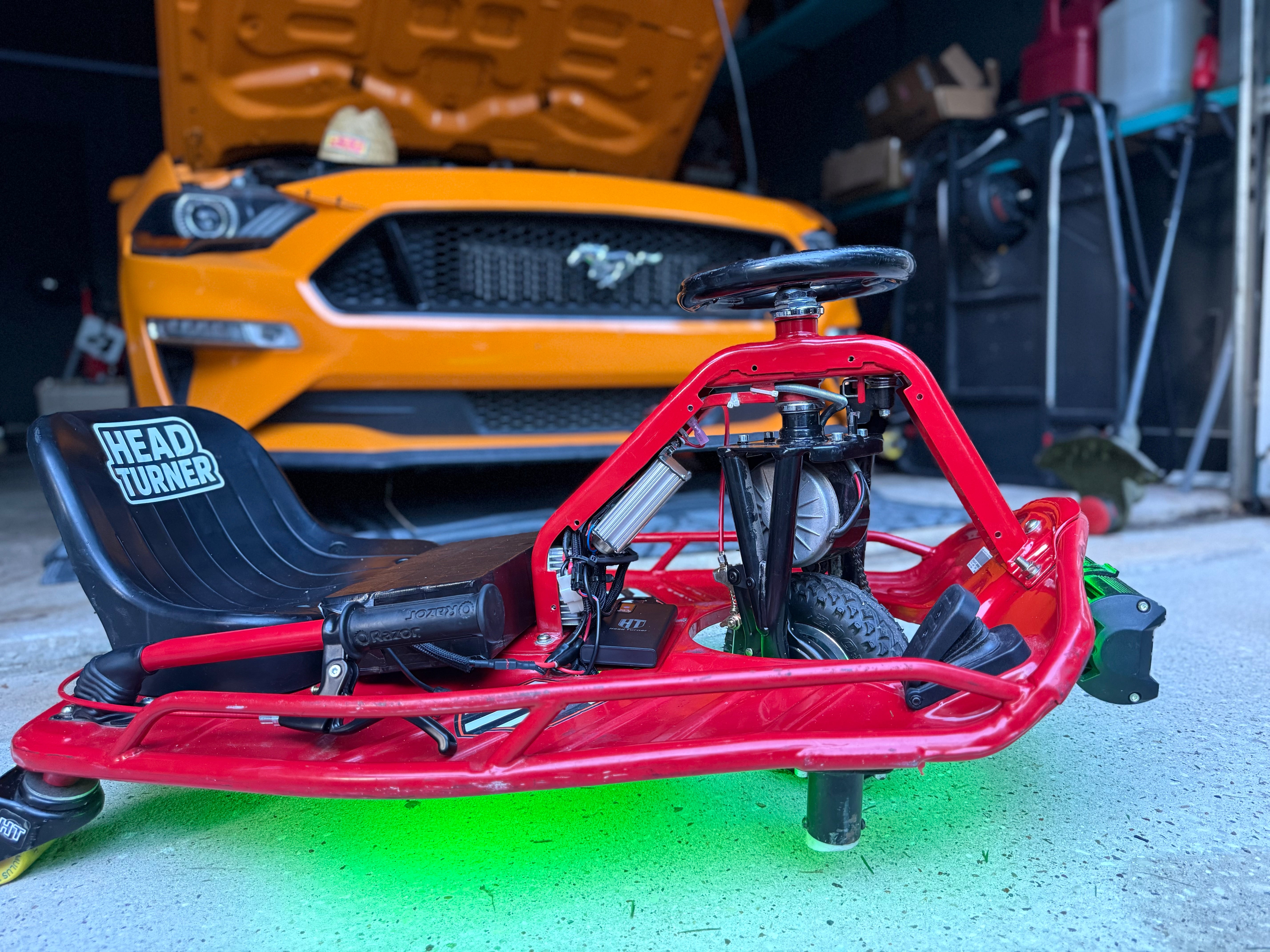 Custom LED Light Kit for Crazy Cart – Standard & XL – Head Turner
