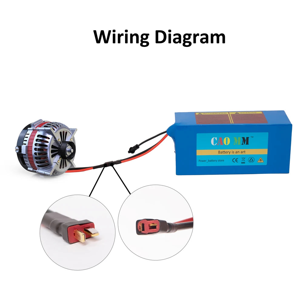 CAOMM 48V Battery - 8ah-30ah